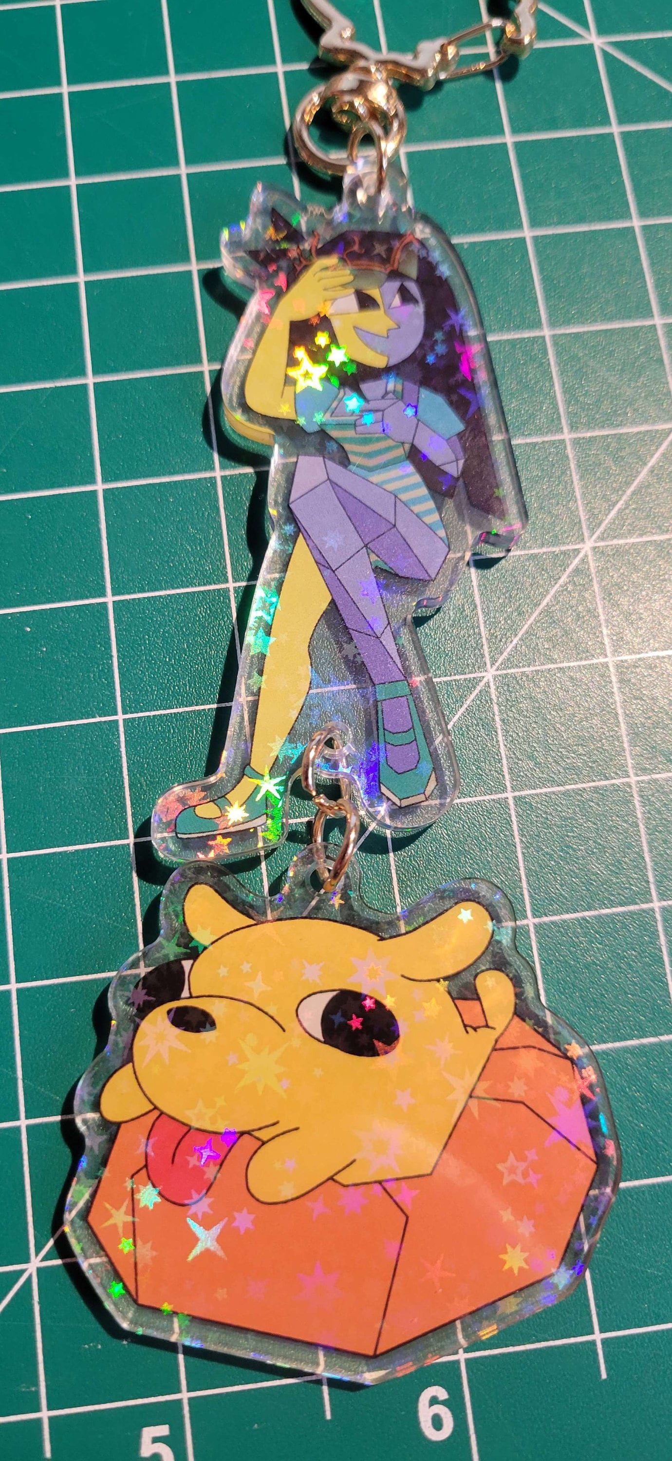 ENA and Hourglass Dog Summer Time Joel G Keychain - Etsy
