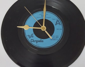 Blondie / Debbie Harry 7" / 12" Vinyl Record Wall Clock