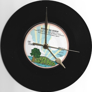 Cat Stevens 7&quot; Vinyl Record Wall Clock
