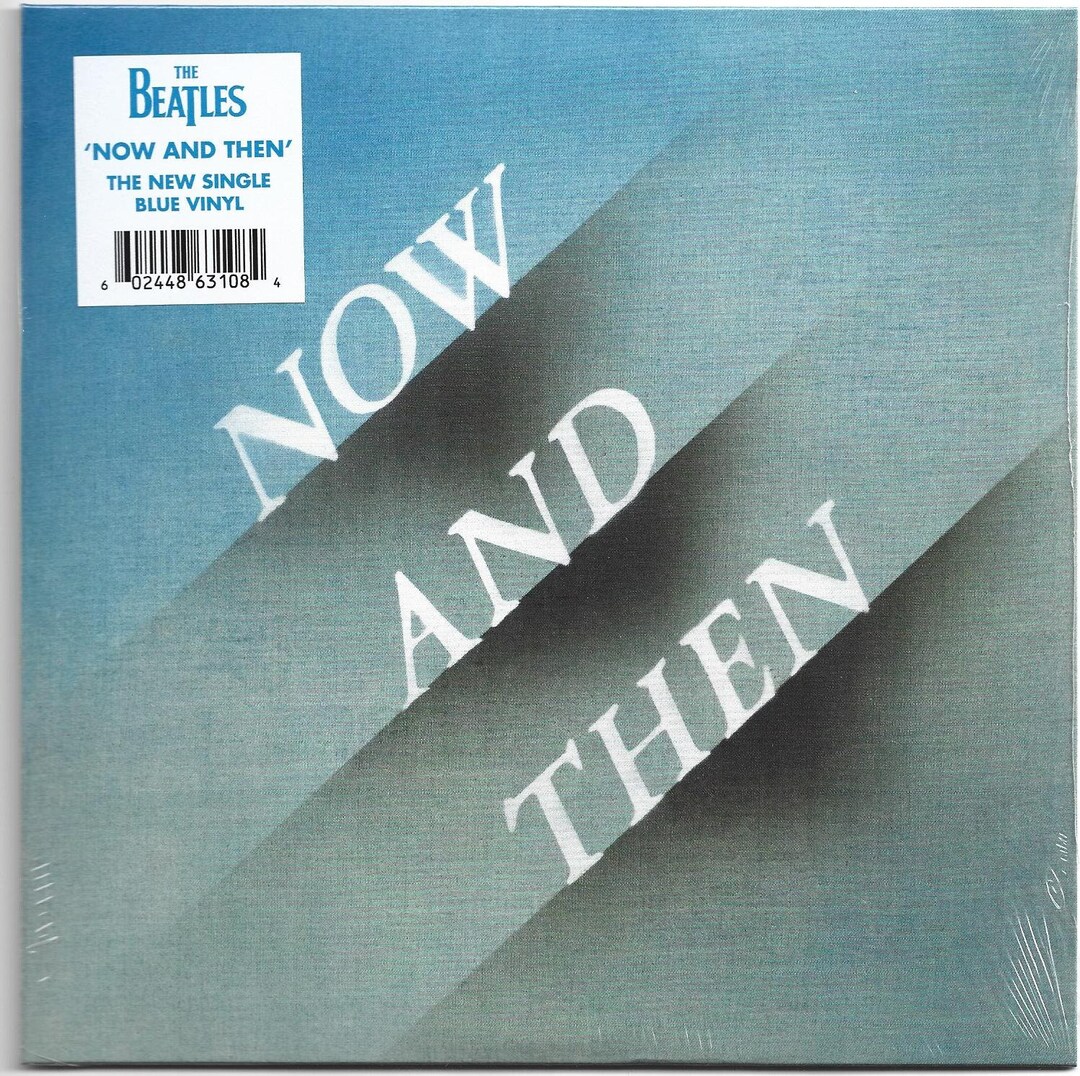 The Beatles「Now And Then」〈Clear・Blue 7〉 Amazon.com: Now and Then [Clear 7