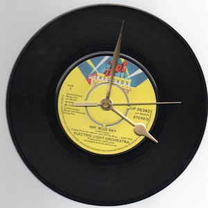 ELO 7" Vinyl Record Wall Clock