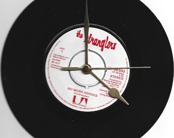 The Stranglers 7&quot; Vinyl Record Wall Clock