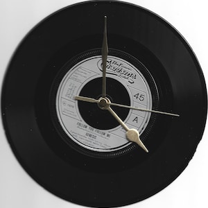Phil Collins / Peter Gabriel / Genesis horloge murale disque vinyle 7 pouces
