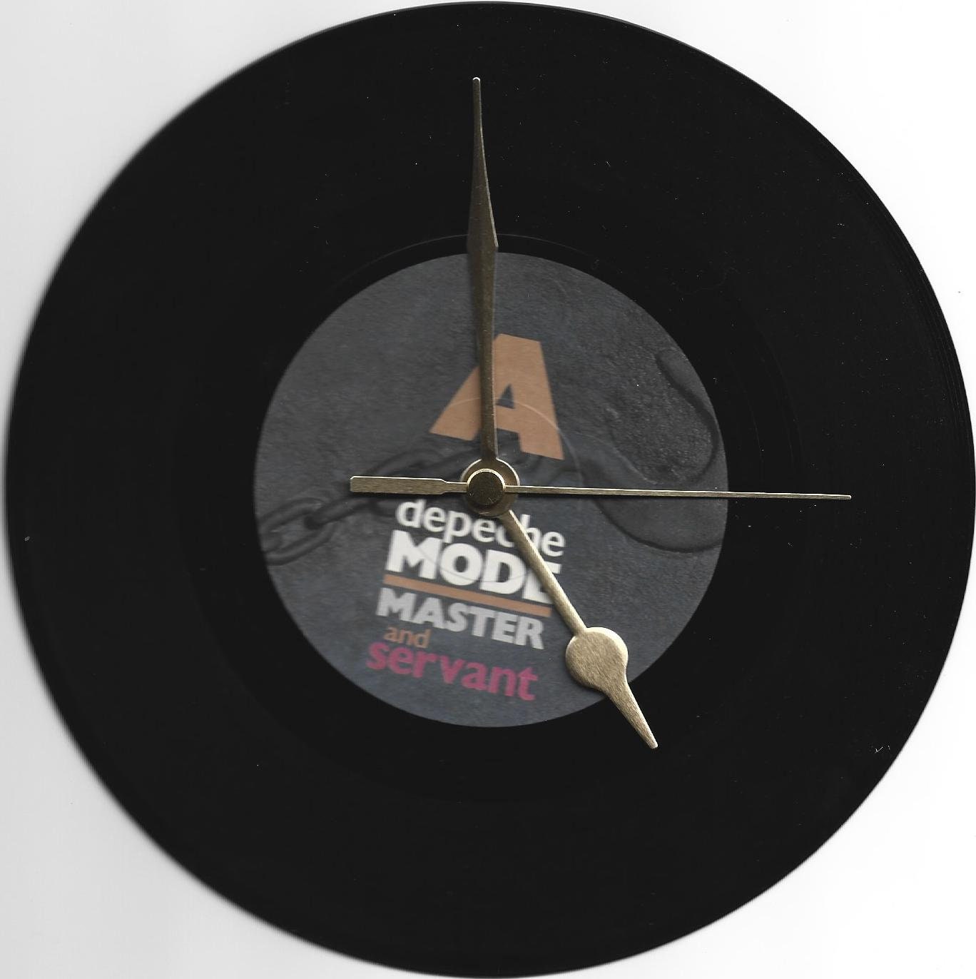 Depeche Mode 7" Vinyl Record Wall Clock