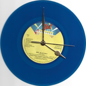 ELO 7" Vinyl Record Wall Clock