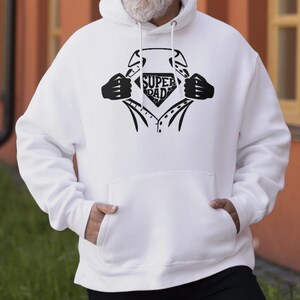 Arquivo SVG do Super Pai, Arquivo SVG do Cricut, Dia dos Pais, SVG do Pai, Arquivo de Recorte do Super Pai