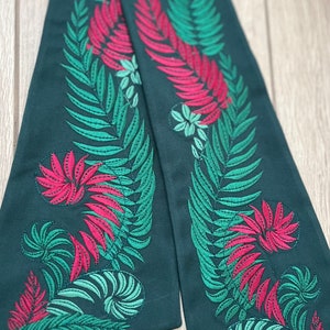 Machine Embroidery Design Fern