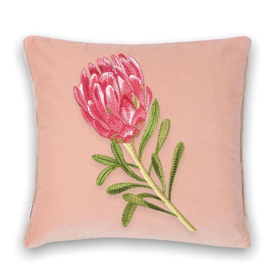 Protea Set Artistic Machine Embroidery Design Digital Embroidery