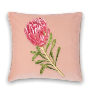 Protea set artistic machine embroidery design digital embroidery pattern home and clothing décor embroidery motif floral design flower