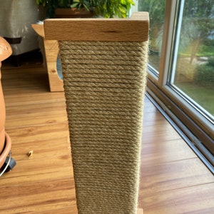 Customizable Oak Cat Couch and Armchair Scratcher