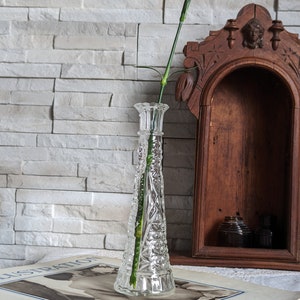 Vase vintage en verre | Anchor Hocking | décoration intérieure