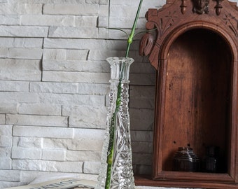 Vintage glass vase | Anchor Hocking | interior decoration