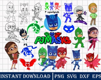 pj mask png etsy israel