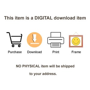 Custom Guest Check Print: Personalized Sign Quote, Customizable Text, Word Wall Art (Digital Download) image 7