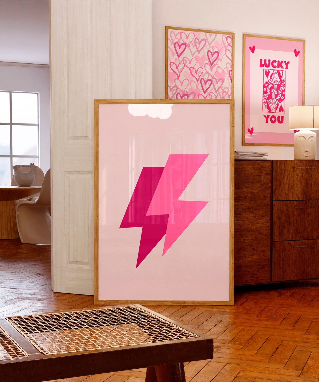 Pink Aesthetic Tote Bags Fo Sale