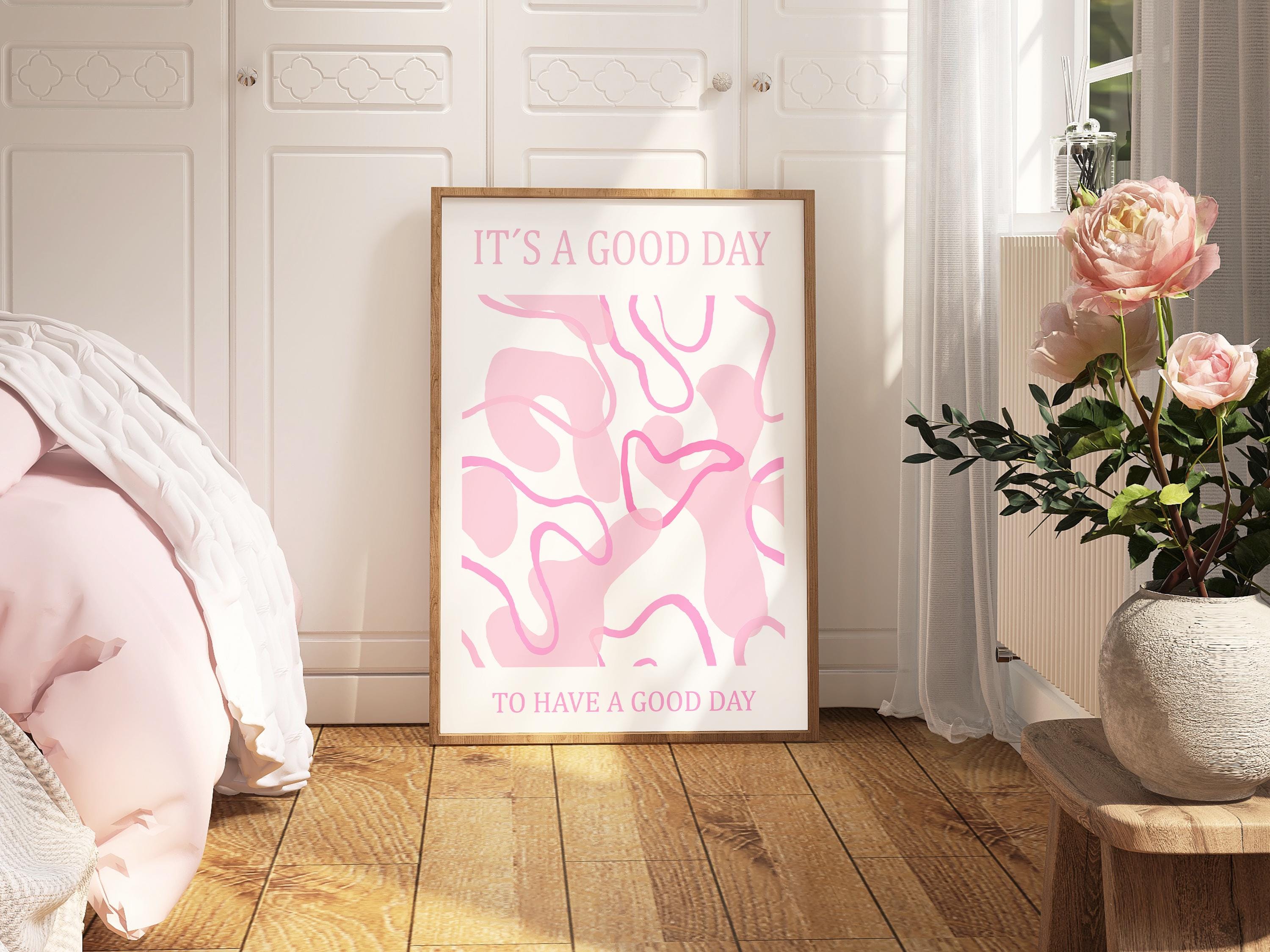 97 Decor Poster Estetici Rosa Preppy – Set Di 12 Stampe Artistiche Da Parete Per Camera Da Letto, Decorazioni Murali Alla Moda Per Ragazze E Camerette - 5