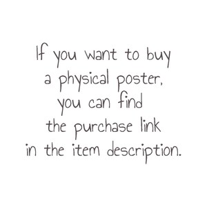 Custom Guest Check Print: Personalized Sign Quote, Customizable Text, Word Wall Art (Digital Download) image 8