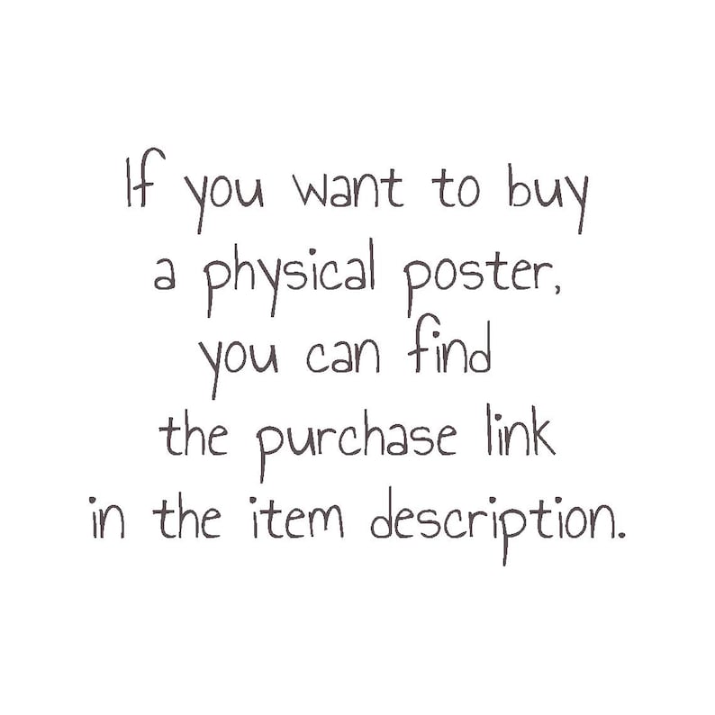 Custom Guest Check Print: Personalized Sign Quote, Customizable Text, Word Wall Art (Digital Download) image 8