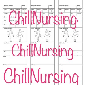 NURSE BRAIN SHEET