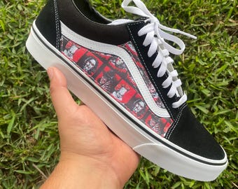Spooky Season Custom Vans