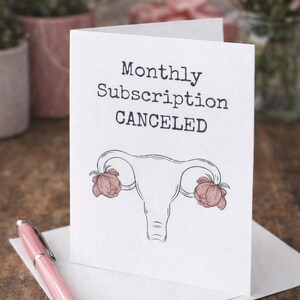 Funny Hysterectomy Get Well Card zdjęcie 2