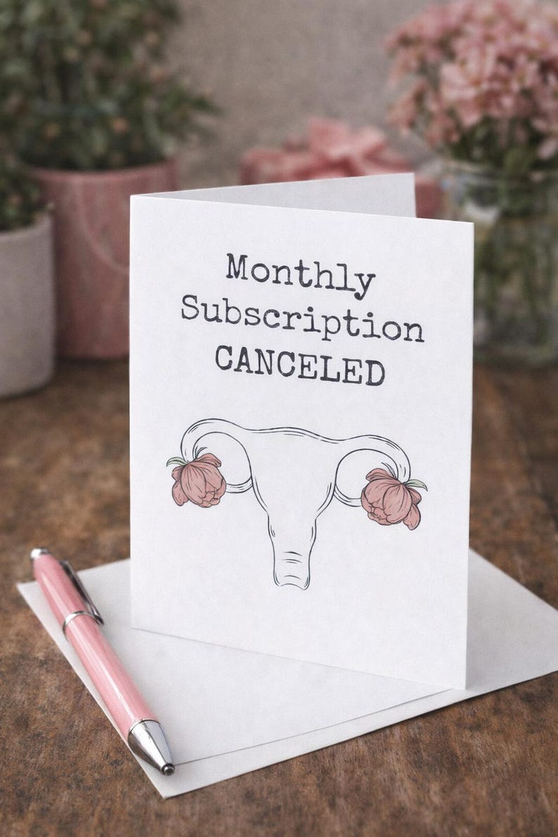 Funny Hysterectomy Get Well Card zdjęcie 2