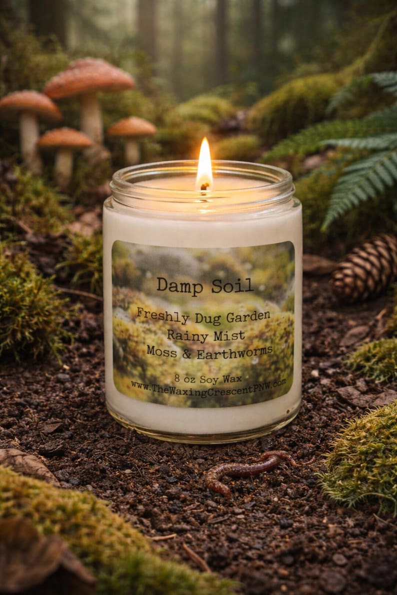 TheWaxingCrescentPNW Soy Wax Candle