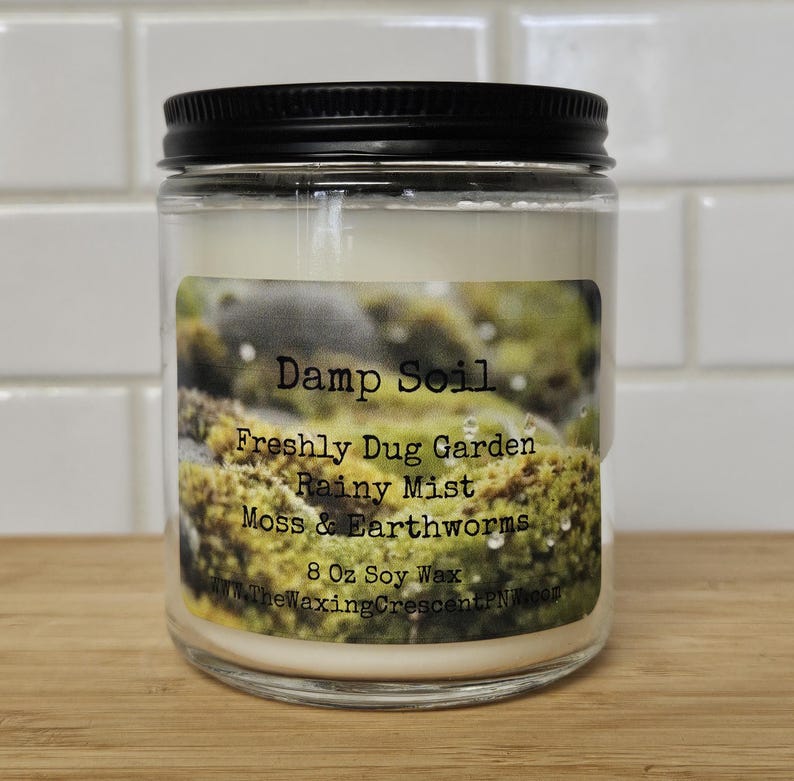 TheWaxingCrescentPNW Soy Wax Candle - Thumbnail 3