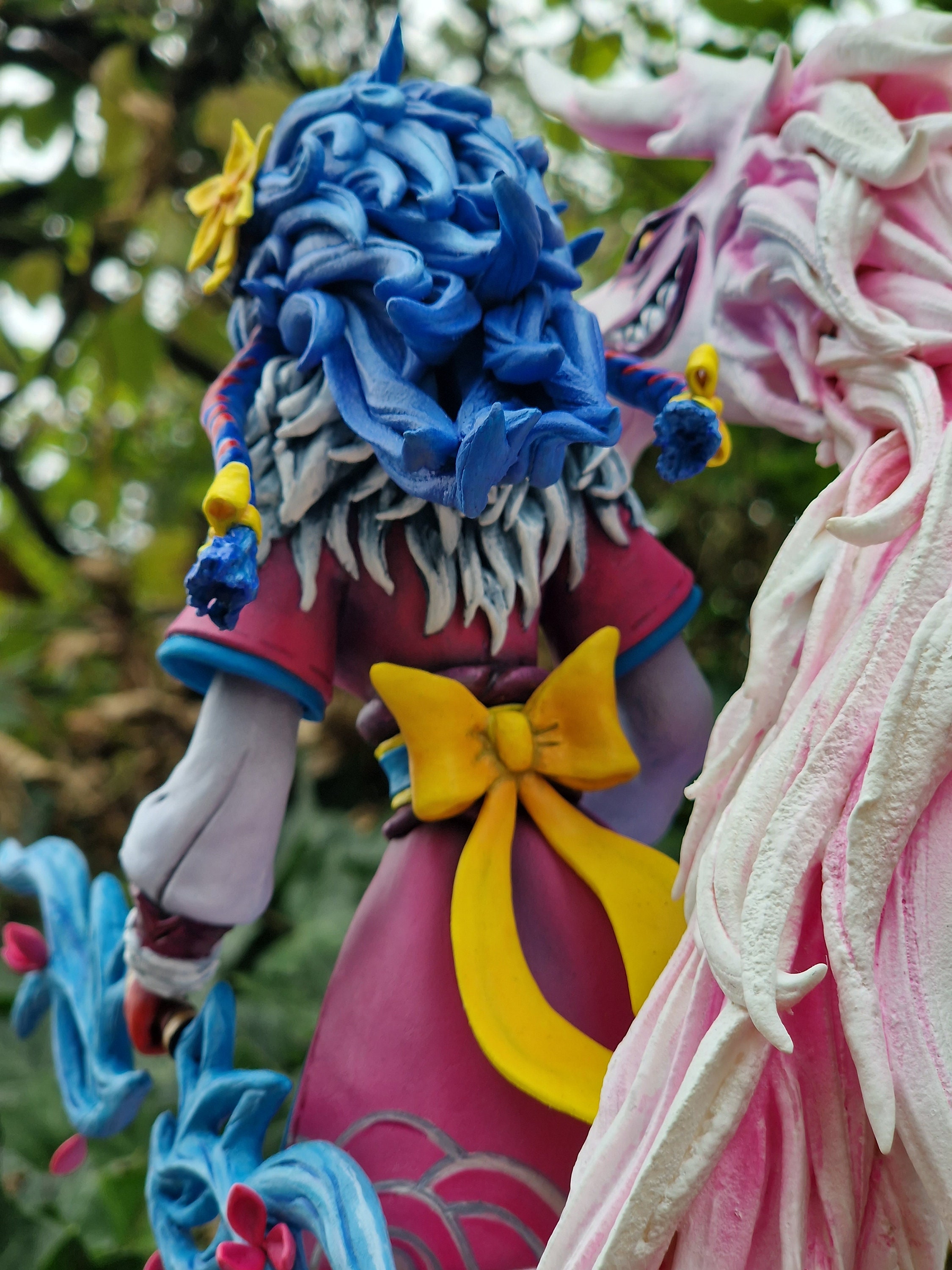 League of Legends キンドレッド 公式 フィギュア 開封品 Riot Store Japanより「精霊の花祭り キンドレッド スタチュー