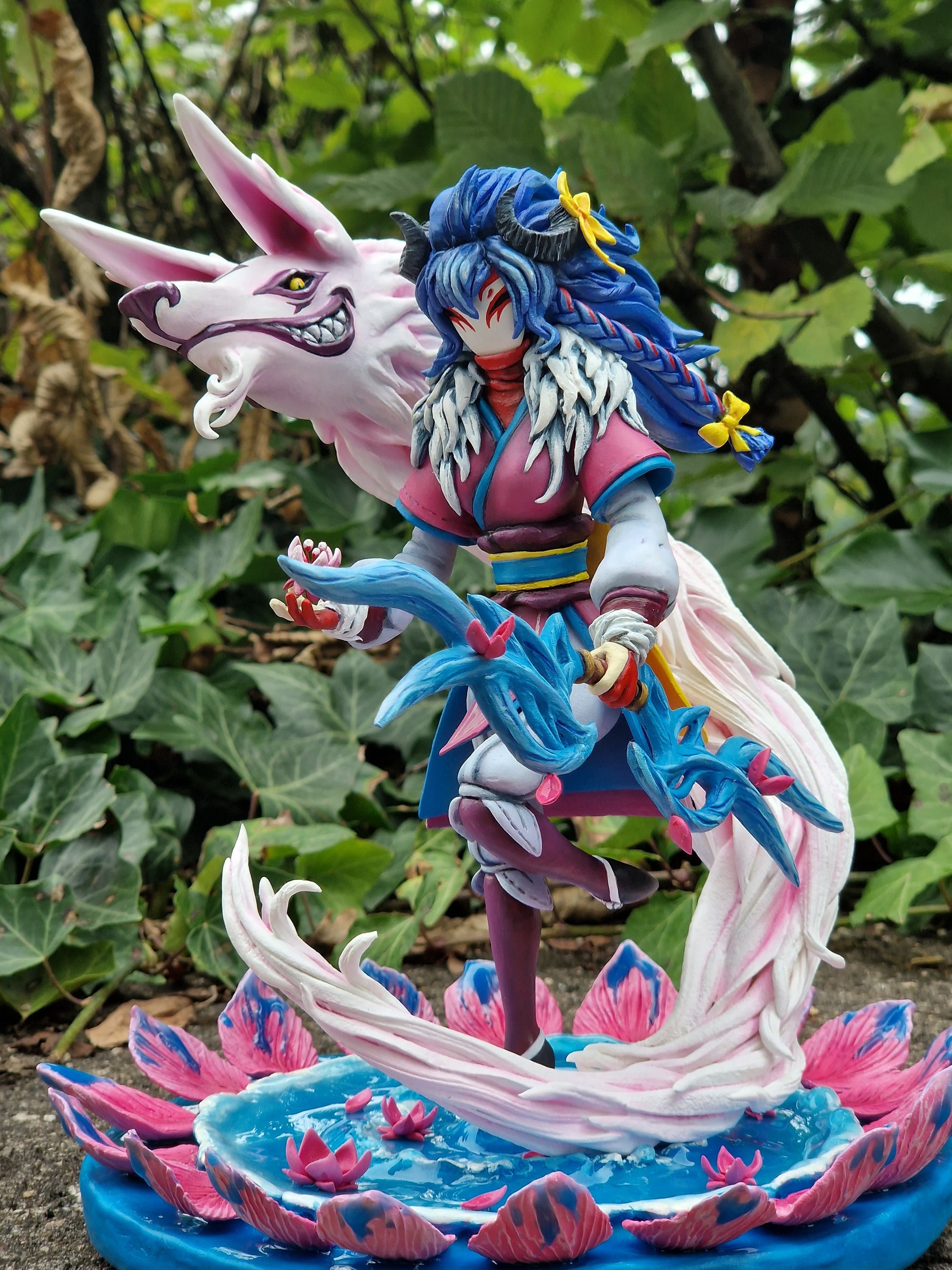 Fan Art Kindred Spirit Blossom Inspired by League of Legends