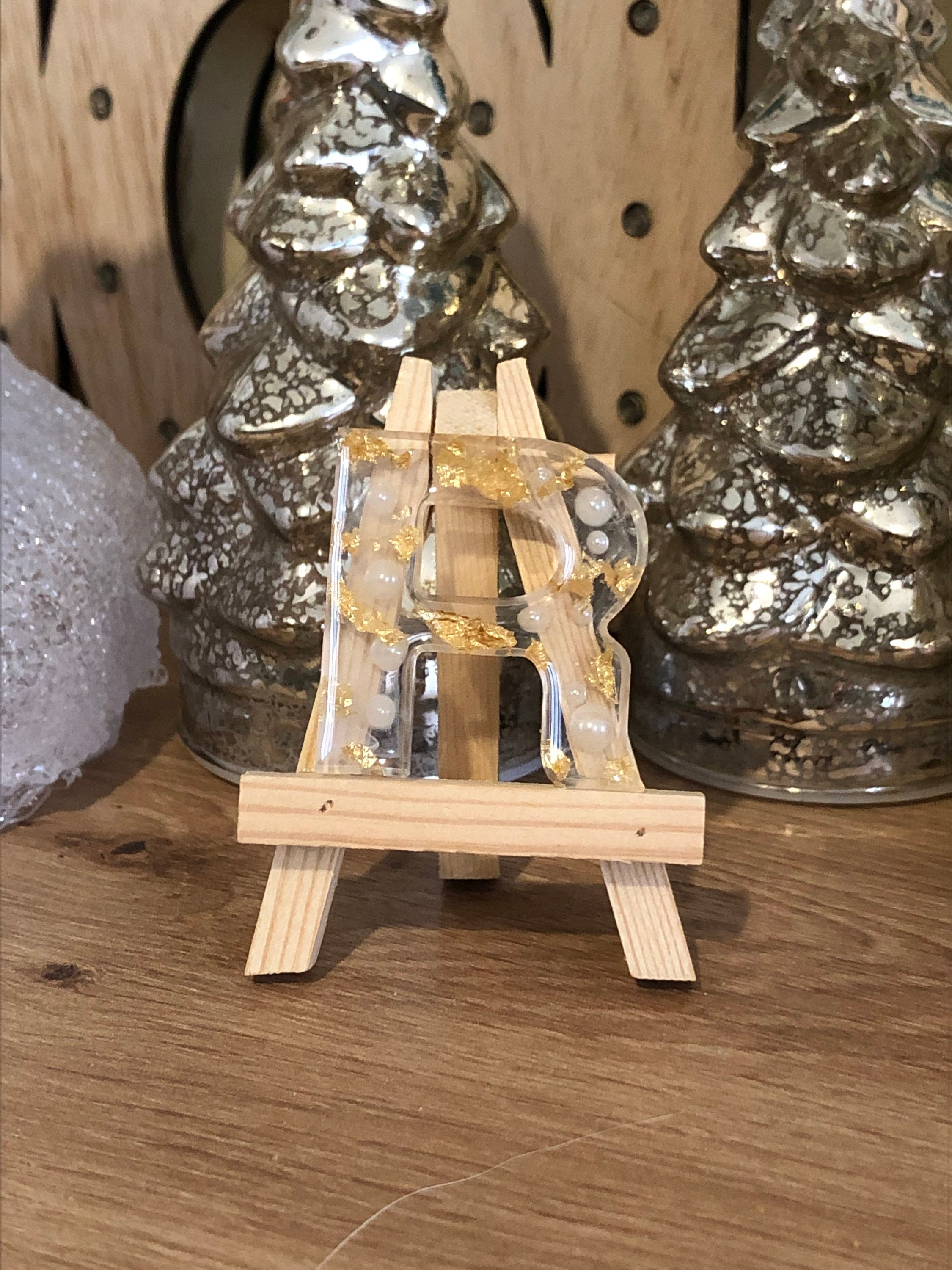 Médaille/ Porte Clé Lettre à L'unité 100% Personnalisable