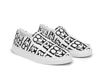 Mens Slip-on Canvas Vans Style Loafers 