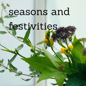 Seasons and Festivities: An Ikebana Photo Collection by Anna Budich