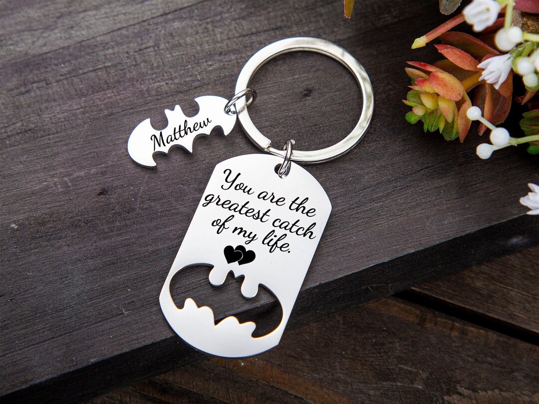 Personalized Keychain Engrave Key Ring Custom Key Chain Drive Etsy