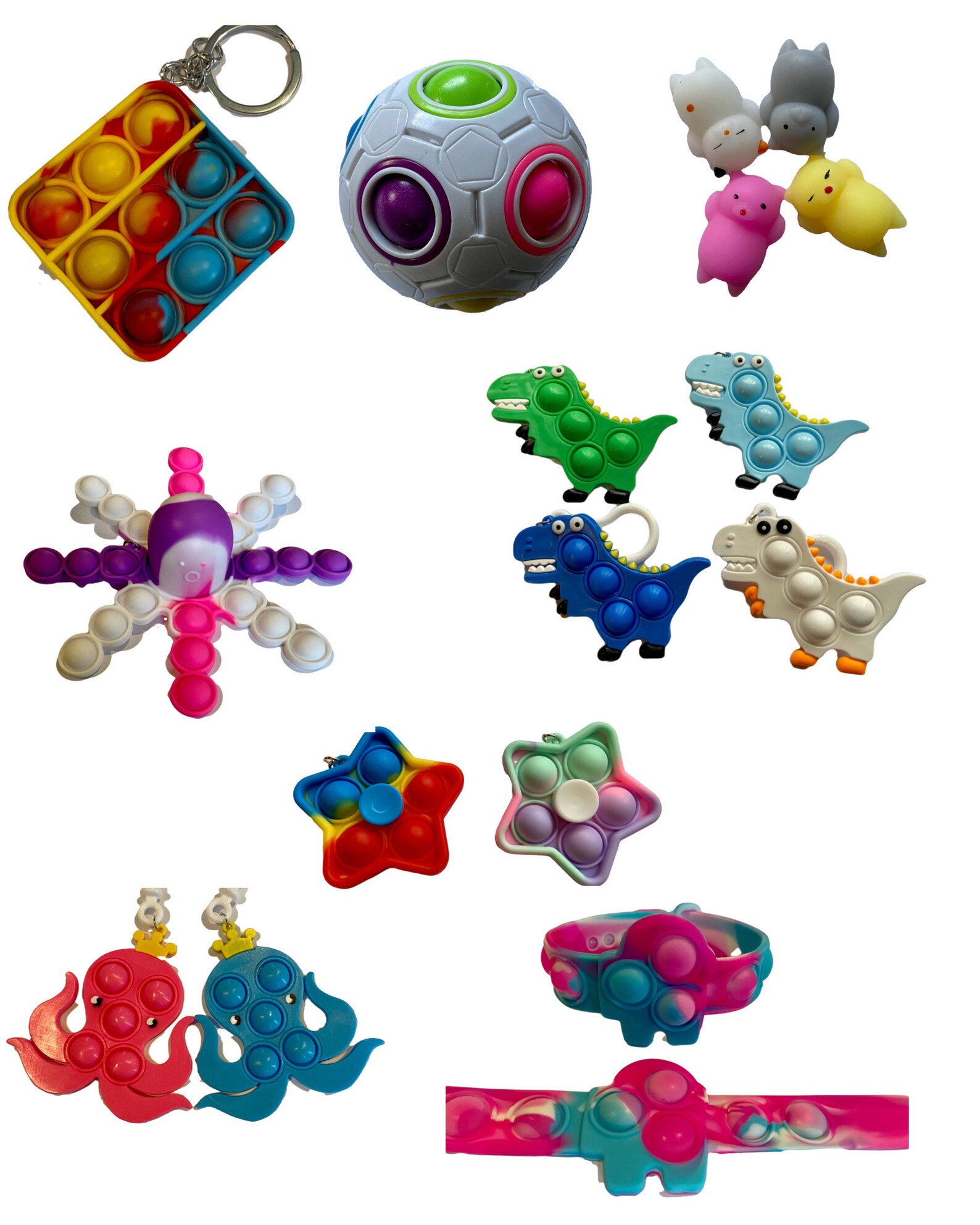 Mystery Fidget Box Gift Boxes Sensory Toys Boys Gift Ideas Etsy