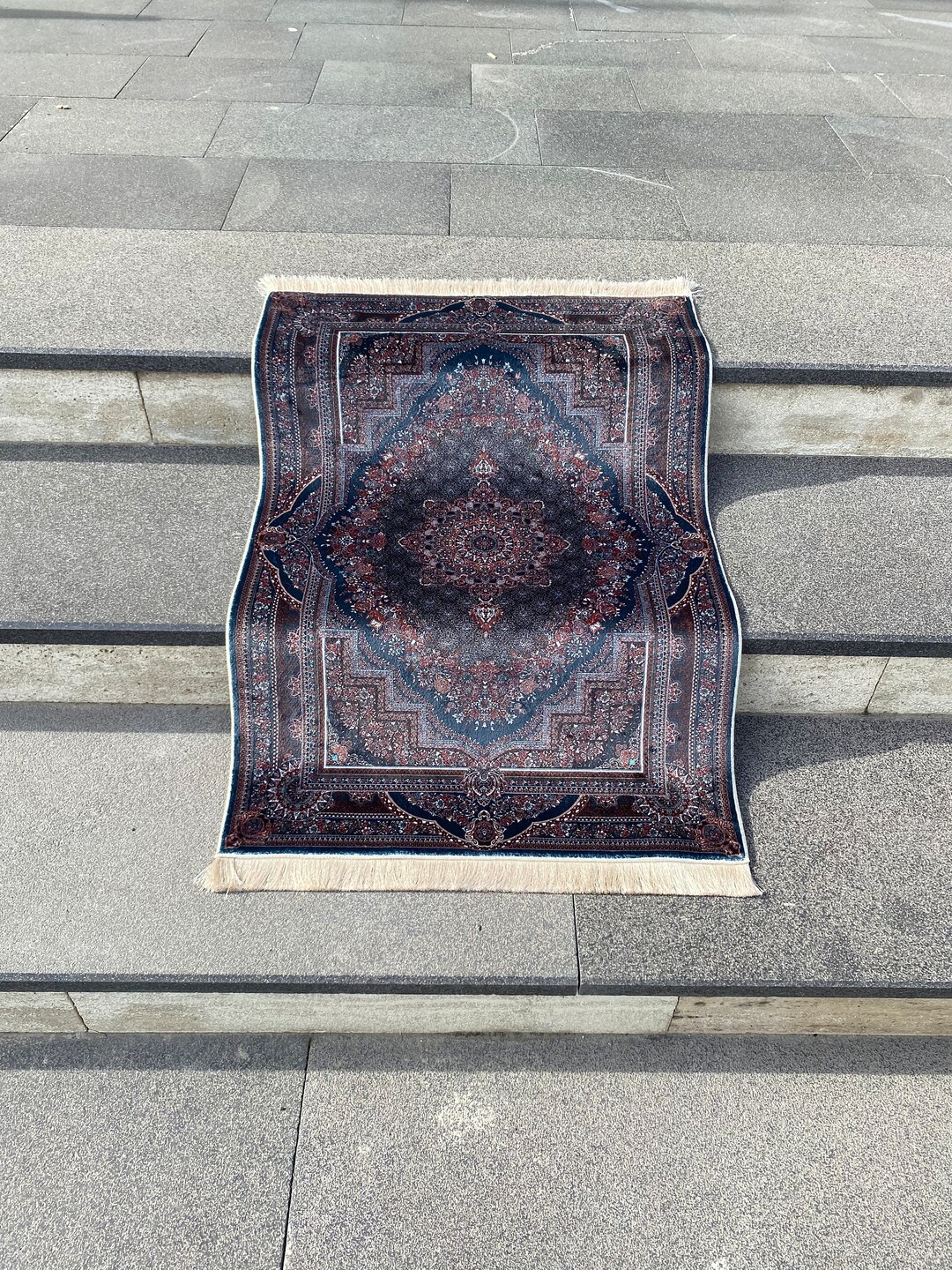 Small Persian Rug / Mini Persian Rug / Small Entry Rug / Small Rugs / Persian Door Mat / Bamboo
