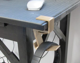 Aufhänger für Kopfhörer, Tasche oder Geldbörse - Klemmen an Tisch oder Schreibtisch