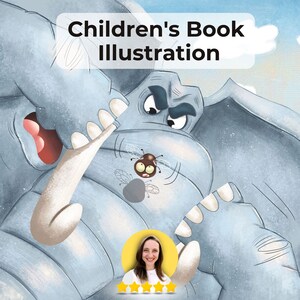 Ilustración de libros para niños, ilustraciones personalizadas para publicar un libro ilustrado, diseño de portada personalizado, lindos dibujos coloridos, arte para niños