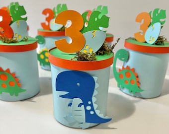 Dinosaur Dessert Table Decor,  Custom Chips Can, Dinosaur Birthday Decorations