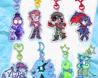 Deadlock Rainbow Keychain Rem Mina Doorman Drifter Ivy Vyper Viscous Calico