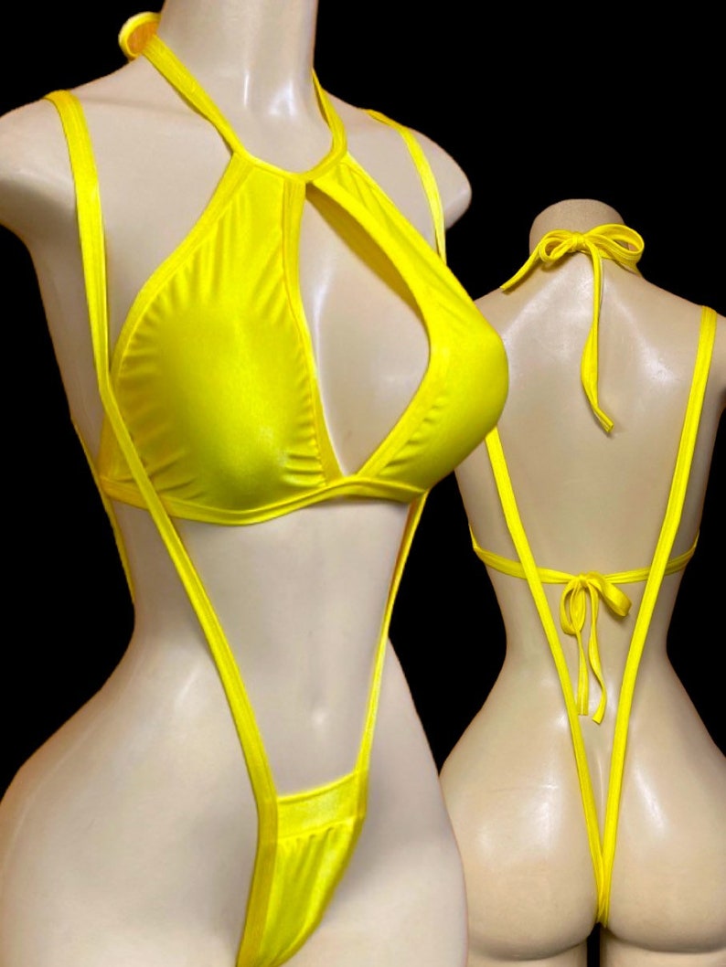 Choose Your Top Style Sling Shot Bikini Set (different colors to choose from) 