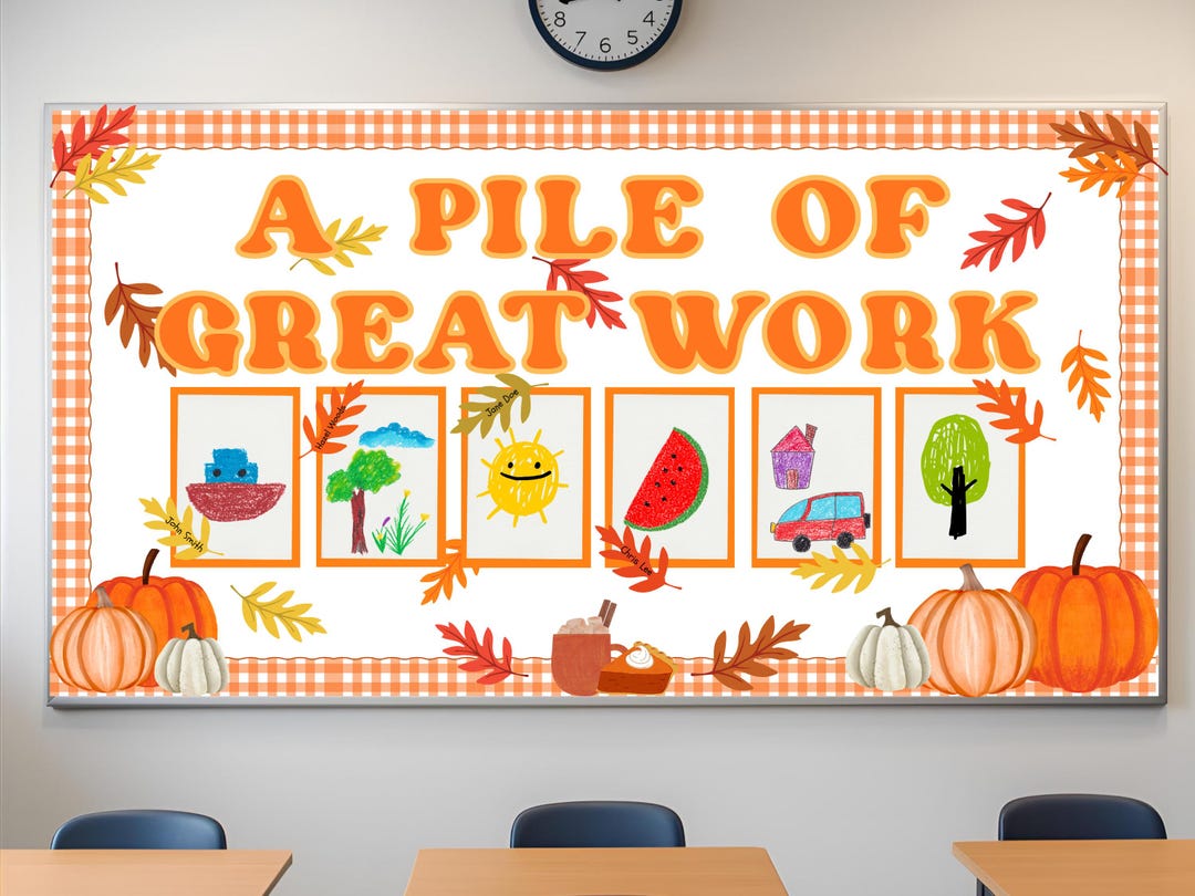 Fall Bulletin Board | November Bulletin Board for the Classroom ...
