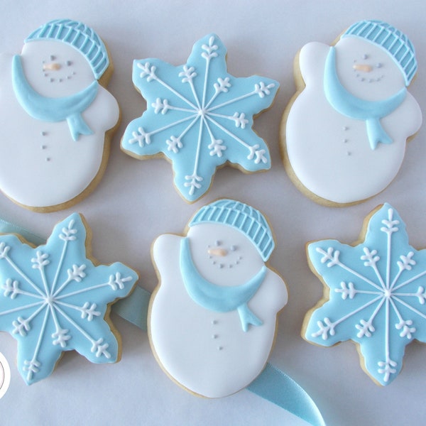 Christmas Biscuits Etsy UK