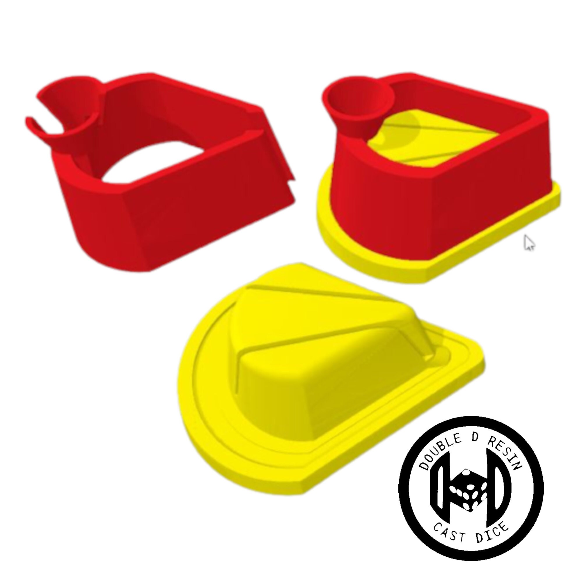 2.5oz Split Pour Cup Mold's and Split Pour Cups STL FILES ONLY Etsy