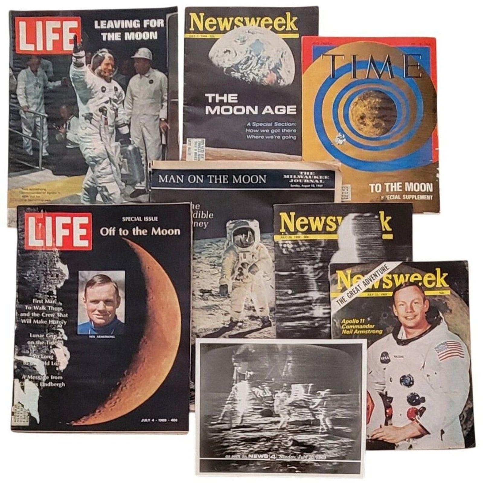 Apollo 11 Life Magazine - Etsy