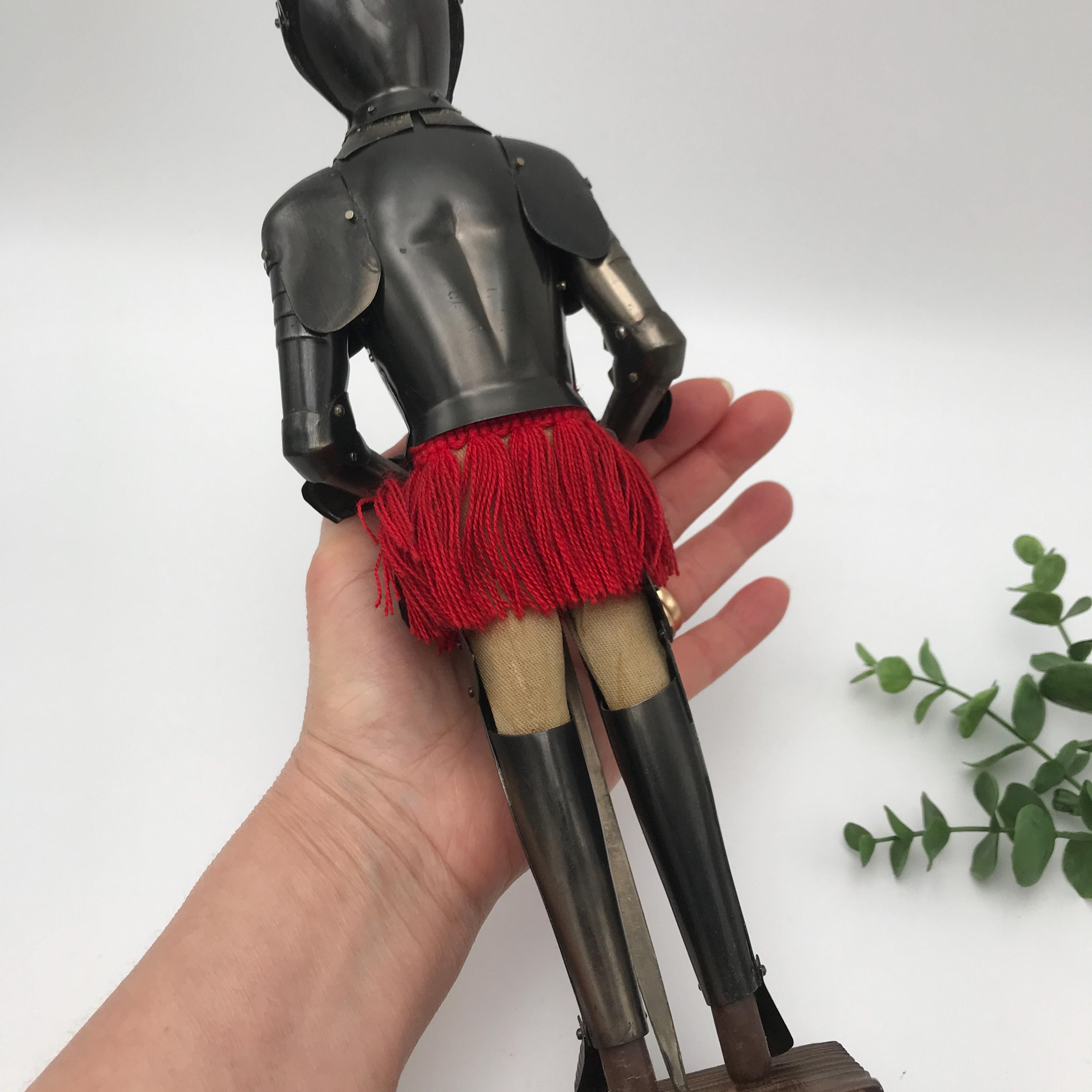装飾用の小さな鎧騎士 / トレド / スペイン / ヴィンテージ - Etsy 日本