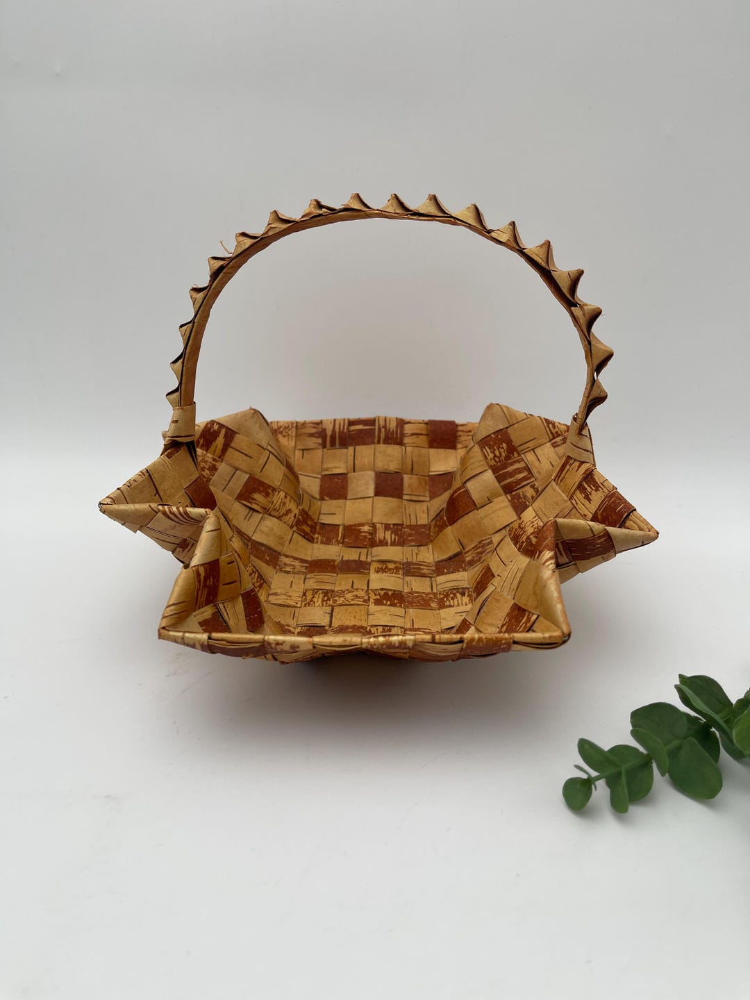 白樺バスケット　新品　スウェーデン 白樺バスケット(M) 新品 | chuffy