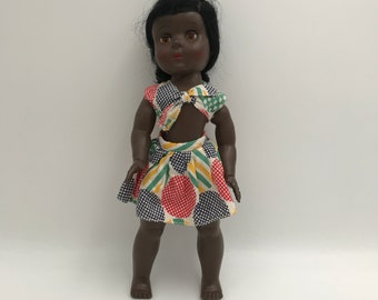 Rosebud doll / England / vintage