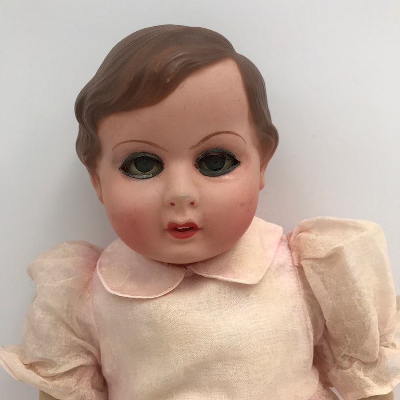 Antique Celluloid Doll / France / Eagle Marked Etsy