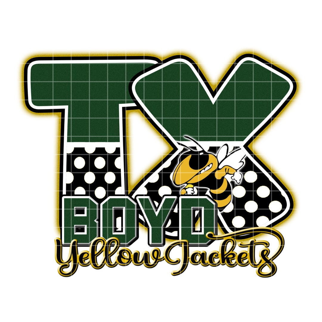Boyd Yellowjackets Png Etsy